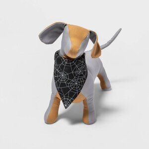 Hyde & EEK! Boutique Spider Web Dog Bandana Collar Slide